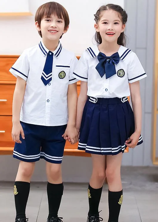 Source Manufacturer Pleated Skirts for Girls 2021 School Uniform for Primary and Junior High Schools/Low Price Wholesale Class Uniform