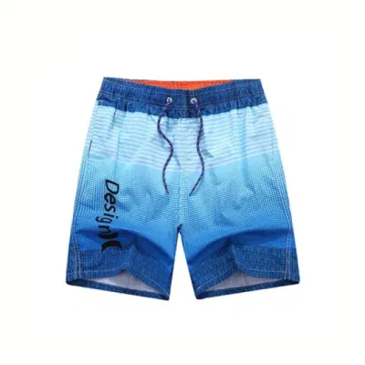 Cor que muda a praia dos homens feitos sob encomenda do OEM que nadam shorts curtos da placa dos troncos dos meninos surf nadam shorts breves