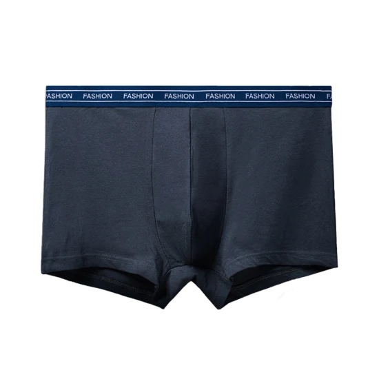 Plus Size Leve Respirável Homens Cueca Desodorante Algodão Boy Shorts